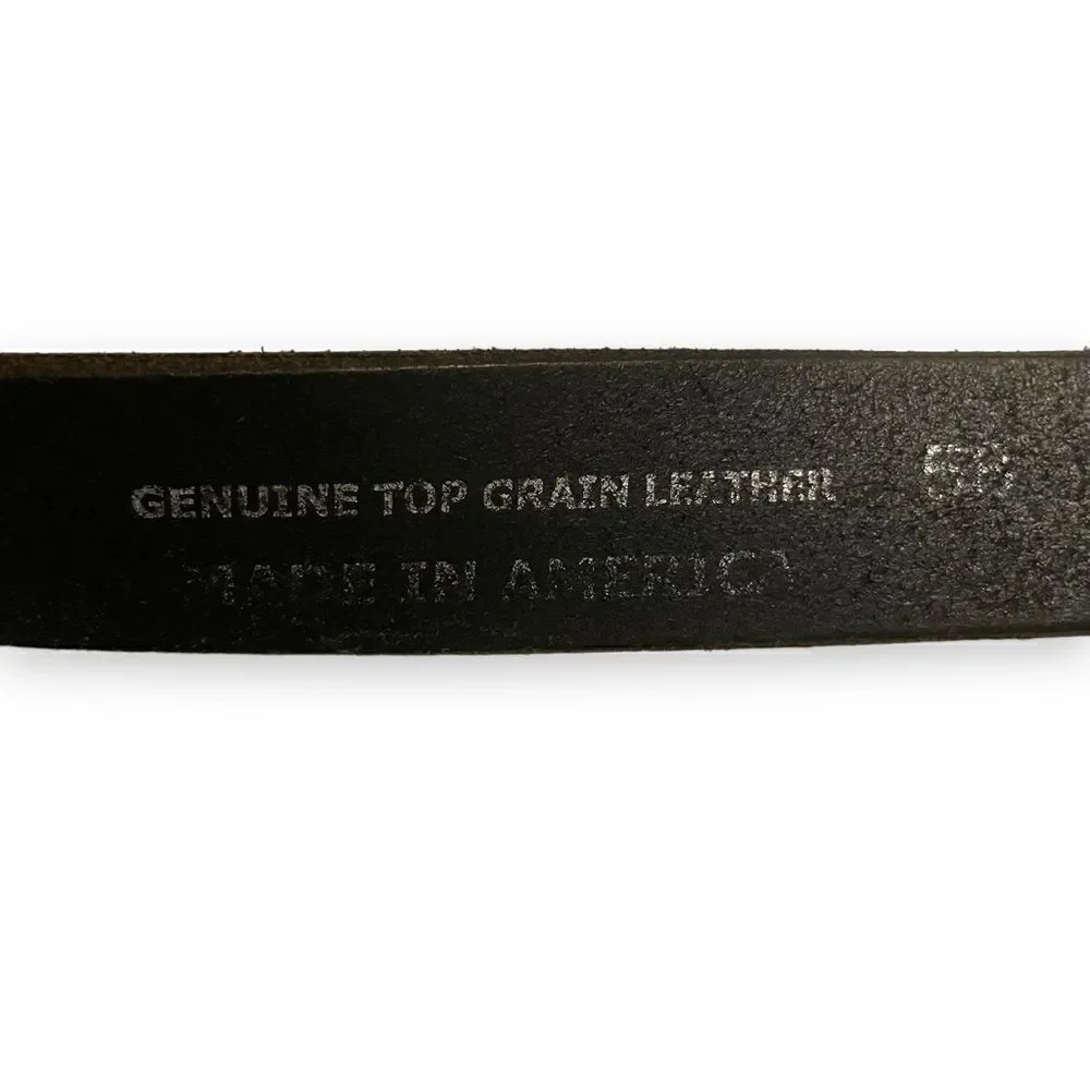 Vintage Kramer’s Black Leather Big & Tall Belt
